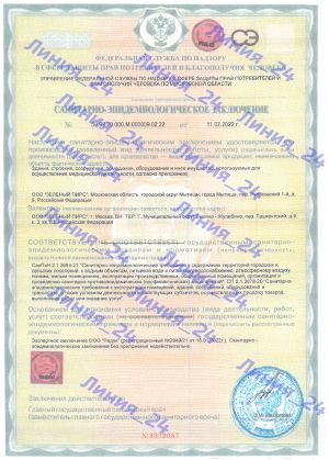 Санитарно-эпидемиологическое заключение